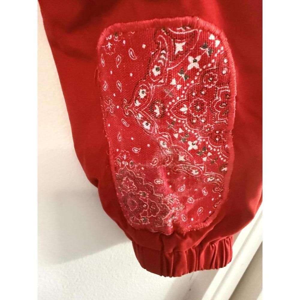 Vintage Teddi Red Windbreaker Jacket Women’s M 80/90s Embroidered Quilted Zip Up - Picture 8 of 8